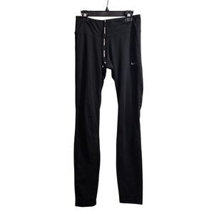 Nike Dri-FIT Black Athletic Leggings‎ Performance Workout Running Pants Size S